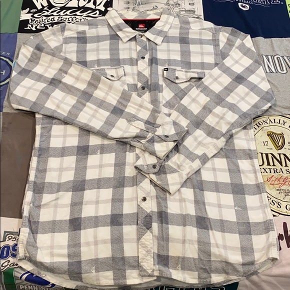 Quiksilver Other - Quiksilver Flannel Shirt, Size XXL